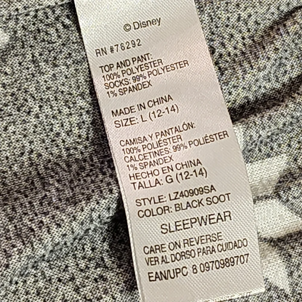 Disney Nightmare Before Christmas Pajama Set
